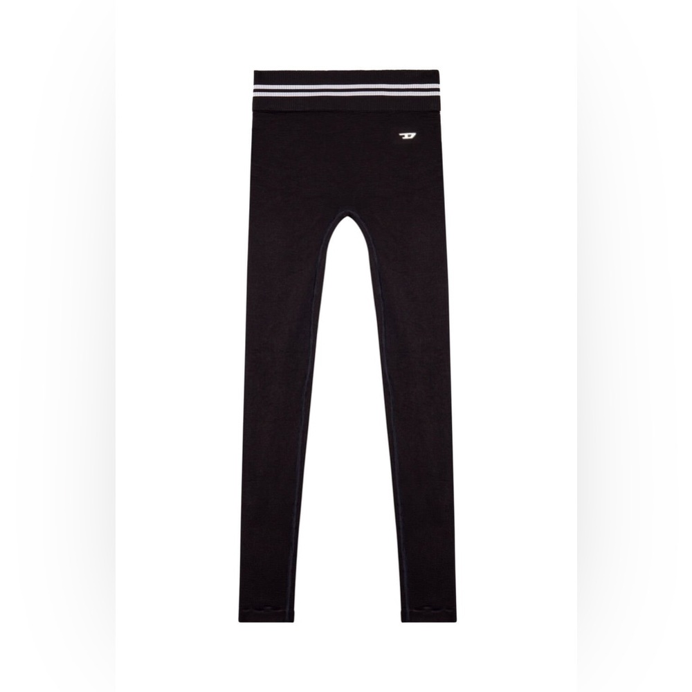 Diesel Ribbed Sports Leggings - Picture 3 of 10